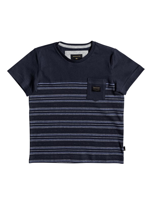 quiksilver, Boy's 2-7 Full Tide Tee, NAVY BLAZER-FULL TIDE (byj3) 0 Boy's 2-7 Full Tide Tee EQKKT03130 Quiksilver