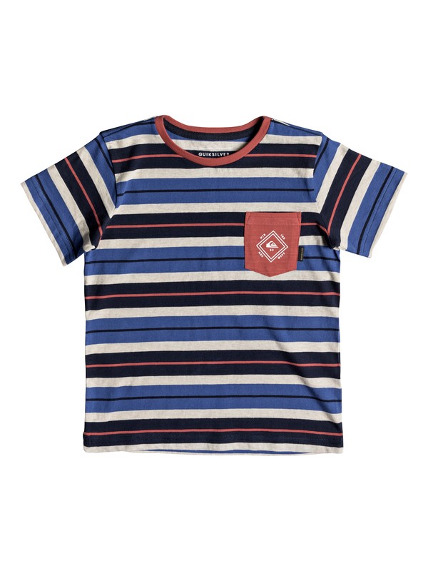 quiksilver, Boys 2-7 Oloa - Pocket T-Shirt, BRIGHT COBALT (bpc0) 0 Boys 2-7 Oloa - Pocket T-Shirt Blue EQKKT03131 Quiksilver