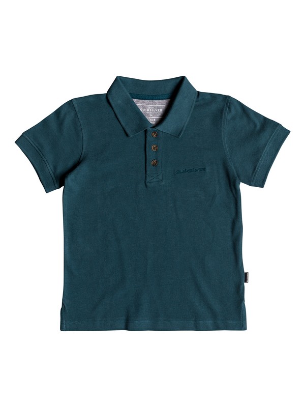 quiksilver, Boy's 2-7 Tori Pass Short Sleeve Polo Shirt, TAPESTRY (bph0) 0 Boy's 2-7 Tori Pass Short Sleeve Polo Shirt Blue EQKKT03137 Quiksilver