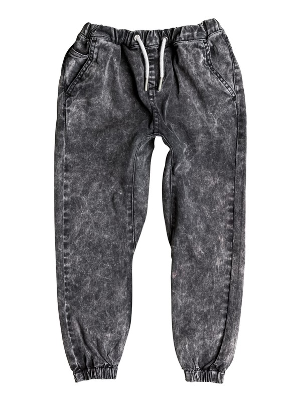 quiksilver, Outta My Way - Pantalon Molleton Effet Denim, TARMAC (kta0) 0 Outta My Way - Pantalon Molleton Effet Denim EQKNP03026 Quiksilver