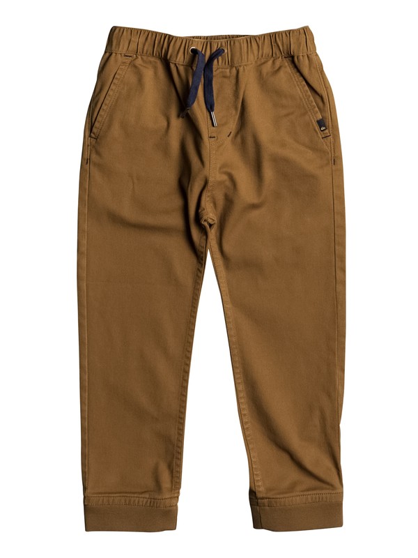 quiksilver, Tapo - Pantalon de jogging en sergé, RUBBER (cpp0) 0 Tapo - Pantalon de jogging en sergé EQKNP03042 Quiksilver