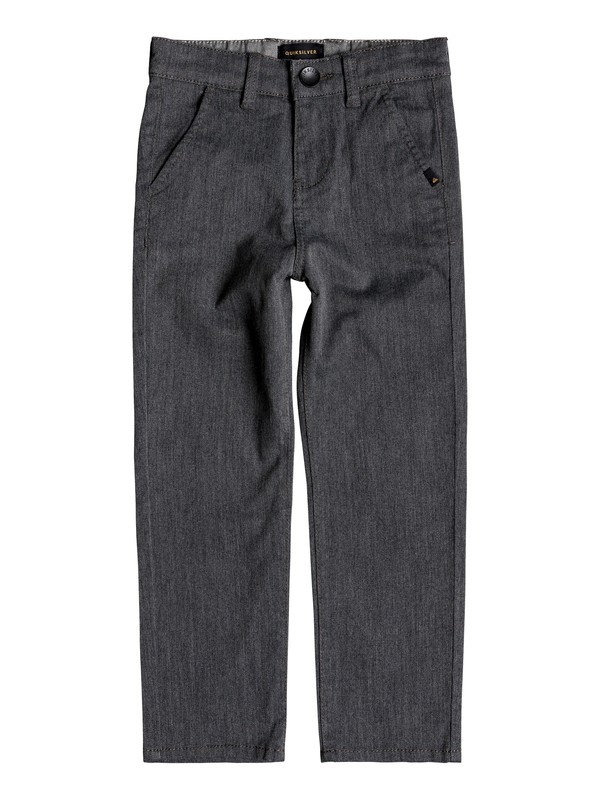 quiksilver, Chinos de Ajuste Recto Everyday Union, DARK GREY HEATHER (krph) 0 Chinos de Ajuste Recto Everyday Union Negro EQKNP03044 Quiksilver
