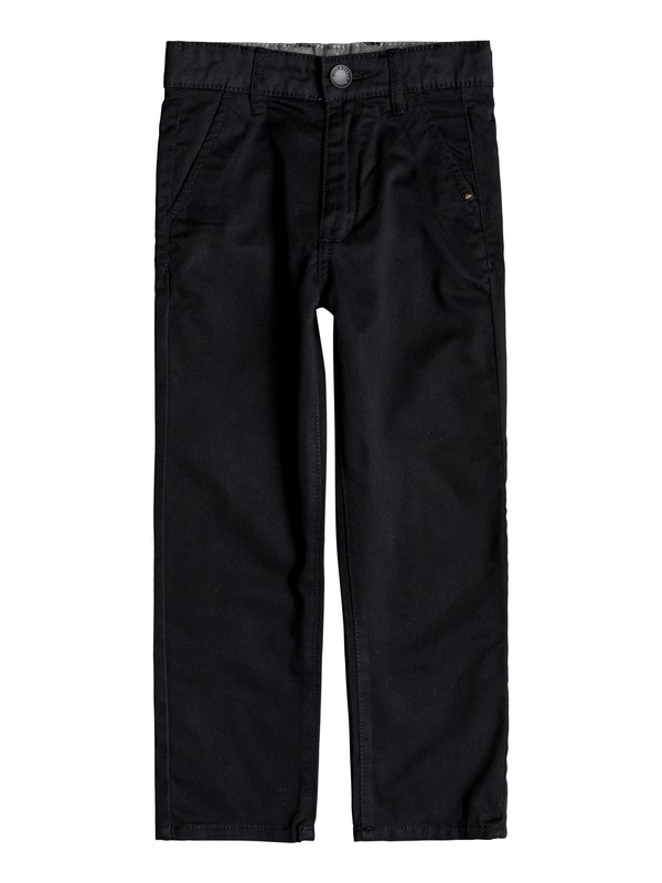 quiksilver, Chinos de Ajuste Recto Everyday Union, BLACK (kvj0) 0 Chinos de Ajuste Recto Everyday Union Negro EQKNP03044 Quiksilver