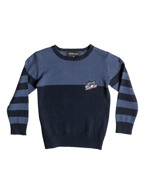 quiksilver, Wounded Pride - Sweat, DARK DENIM (brq0) 0 Wounded Pride - Sweat EQKSW03016 Quiksilver