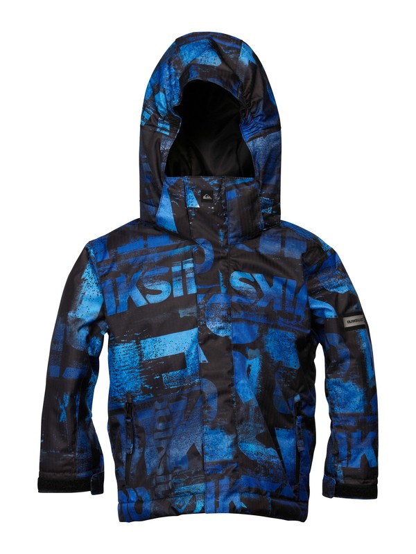 quiksilver, Little Mission 5K Insulated Jacket, LEFTOVER BLUE (prm3) 0 Little Mission 5K Insulated Jacket EQKTJ00004 Quiksilver