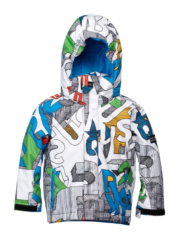 quiksilver, Little Mission 5K Insulated Jacket, MOLDAN WHITE (wbb1) 0 Little Mission 5K Insulated Jacket EQKTJ00008 Quiksilver