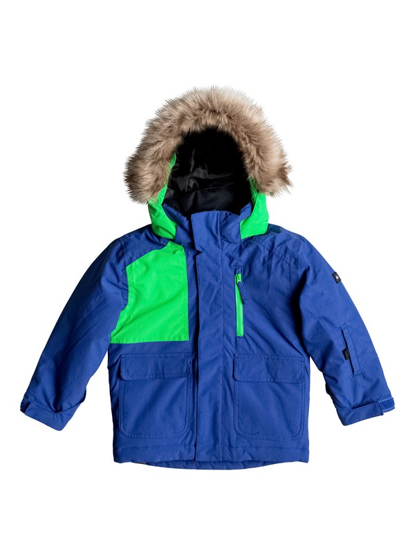 quiksilver, Boys 2-7 Flakes Snow Jacket, SODALITE BLUE (byb0) 0 Boys 2-7 Flakes Snow Jacket EQKTJ03003 Quiksilver