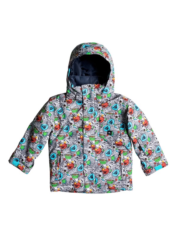 quiksilver, Little Mission - Veste de snow, SESAME STREET OSCAR (glq9) 0 Little Mission - Veste de snow EQKTJ03004 Quiksilver
