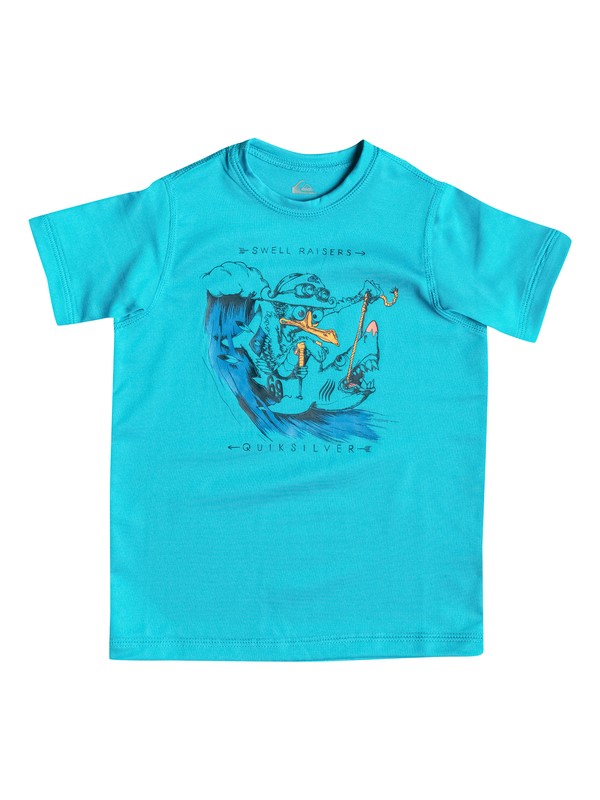quiksilver, Seagull Raiser - Surf tee manches courtes, HAWAIIAN OCEAN (bmj0) 0 Seagull Raiser - Surf tee manches courtes Bleu EQKWR03003 Quiksilver