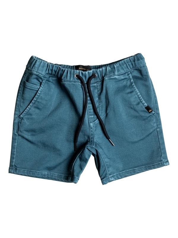 quiksilver, Fonic - Short en sergé, INDIAN TEAL (bqk0) 0 Fonic - Short en sergé EQKWS03084 Quiksilver