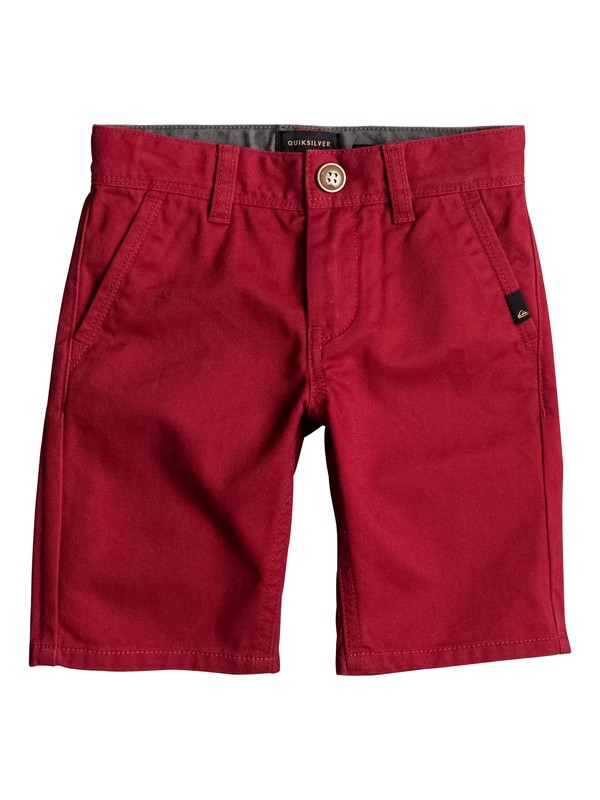 quiksilver, Everyday - Chino Shorts, CHILI PEPPER (rrd0) 0 Everyday - Chino Shorts Rot EQKWS03088 Quiksilver