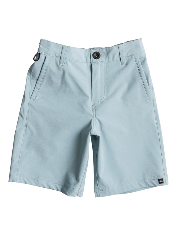 quiksilver, Solid Amphibian 14" - Shorts, STONE BLUE (bhy0) 0 Solid Amphibian 14" - Shorts EQKWS03096 Quiksilver