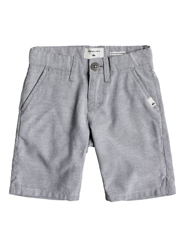 quiksilver, Krandy Oxford Shorts, USED GREY (slrw) 0 Krandy Oxford Shorts EQKWS03118 Quiksilver