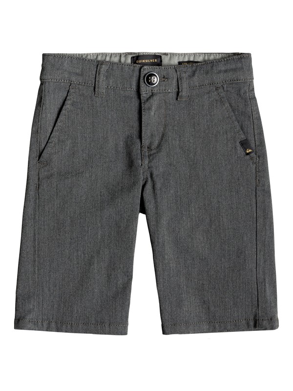 quiksilver, Everyday Union - Chino Shorts, DARK GREY HEATHER (krph) 0 Everyday Union - Chino Shorts Black EQKWS03134 Quiksilver