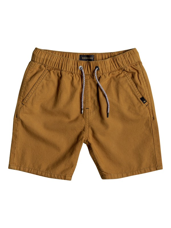 quiksilver, Resin Vibes - Shorts for Boys 2-7, CATHAY SPICE (cpb0) 0 Resin Vibes - Shorts for Boys 2-7 Brown EQKWS03139 Quiksilver