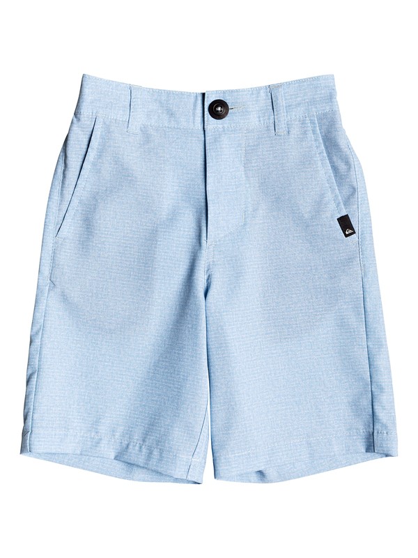 quiksilver, Boy's 2-7 Union Heather 14" Amphibian Boardshorts, AIRY BLUE (bfa0) 0 Boy's 2-7 Union Heather 14" Amphibian Boardshorts Blue EQKWS03168 Quiksilver