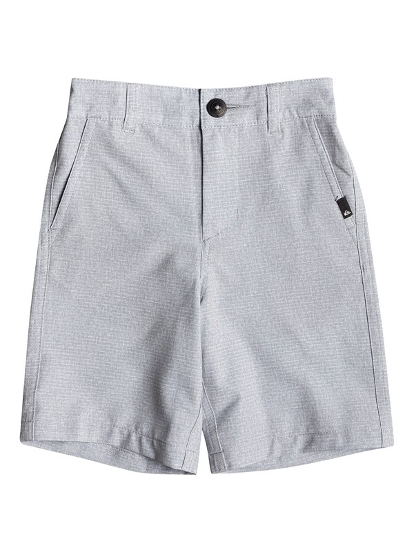 quiksilver, Boy's 2-7 Union Heather 14" Amphibian Boardshorts, SLEET (szp0) 0 Boy's 2-7 Union Heather 14" Amphibian Boardshorts Grey EQKWS03168 Quiksilver