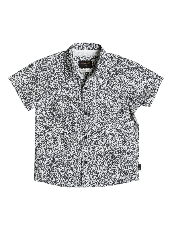 quiksilver, Boy's 2-7 Bad Channel Short Sleeve Shirt, BAD CHANNEL WHITE (wbb6) 0 Boy's 2-7 Bad Channel Short Sleeve Shirt EQKWT03079 Quiksilver
