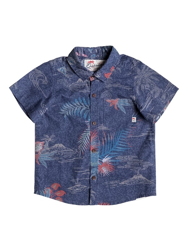 quiksilver, Channels Bruz - Chemise à manches longues, NAVY BLAZER CHANNELS BRUZ (byj6) 0 Channels Bruz - Chemise à manches longues EQKWT03110 Quiksilver