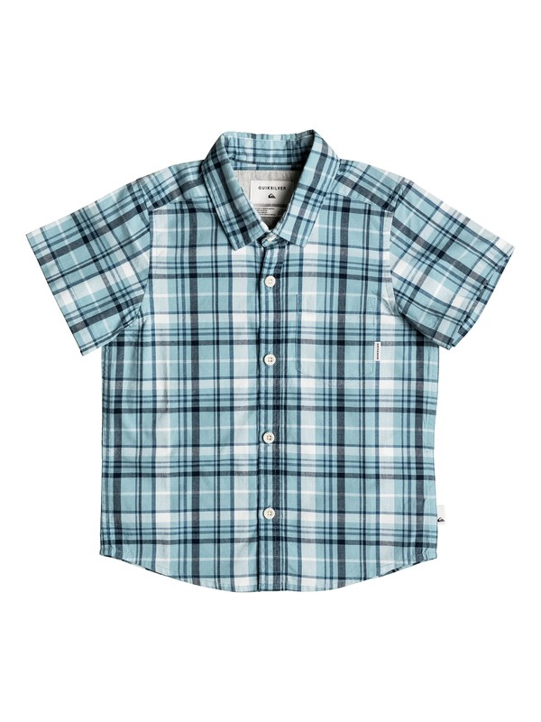 EVERYDAY CHECK SS BOY EQKWT03116 0 Boy's 2-7 Everyday Check Short Sleeve Shirt EQKWT03116 Quiksilver