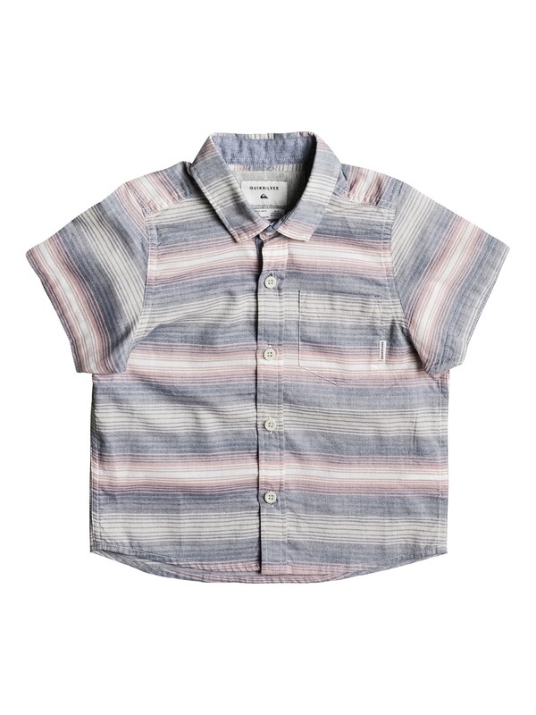 quiksilver, Boy's 2-7 Aventail Short Sleeve Shirt, ASH ROSE AVENTIAL (mkm3) 0 Boy's 2-7 Aventail Short Sleeve Shirt Pink EQKWT03119 Quiksilver