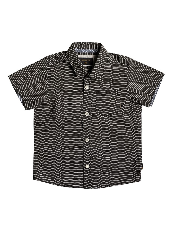 quiksilver, HEAT WAVE SS BOY, BLACK HEAT WAVE (kvj6) 0 HEAT WAVE SS BOY Negro EQKWT03122 Quiksilver