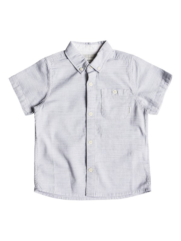 quiksilver, Boy's 2-7 Waterfall Short Sleeve Shirt, VINTAGE INDIGO (byl0) 0 Boy's 2-7 Waterfall Short Sleeve Shirt EQKWT03130 Quiksilver