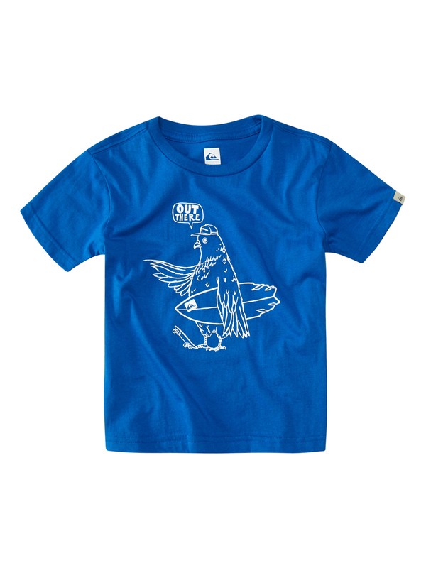 quiksilver, Ss Qs Tee Boy F22, OLYMPIAN BLUE (bqz0) 0 Ss Qs Tee Boy F22 EQKZT03010 Quiksilver