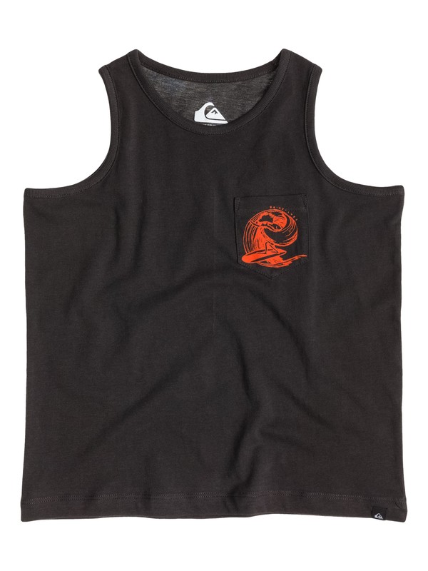 quiksilver, Organic Pock Tank B L7, TARMAC (kta0) 0 Organic Pock Tank B L7 EQKZT03020 Quiksilver