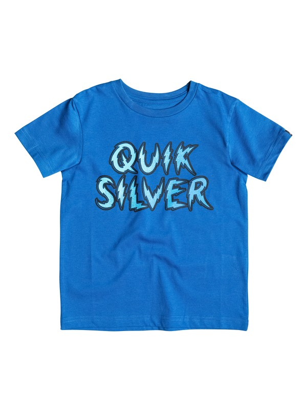 quiksilver, Classic High Voltage - T-shirt, TURKISH SEA (bqs0) 0 Classic High Voltage - T-shirt EQKZT03048 Quiksilver