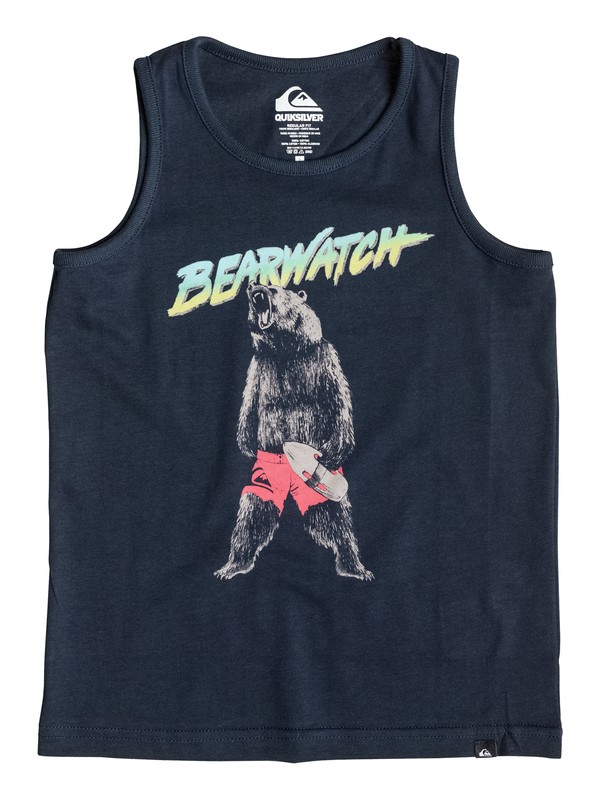 quiksilver, Classic Bearwatch - Top sans manches, NAVY BLAZER (byj0) 0 Classic Bearwatch - Top sans manches EQKZT03053 Quiksilver