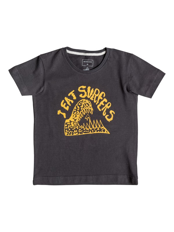 quiksilver, Carbon Eating - Tee-Shirt, TARMAC (kta0) 0 Carbon Eating - Tee-Shirt EQKZT03070 Quiksilver