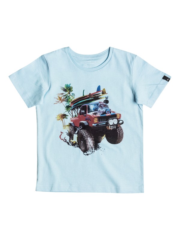 quiksilver, Classic Monster Garde - Tee-Shirt, ANGEL FALLS (bfg0) 0 Classic Monster Garde - Tee-Shirt EQKZT03082 Quiksilver