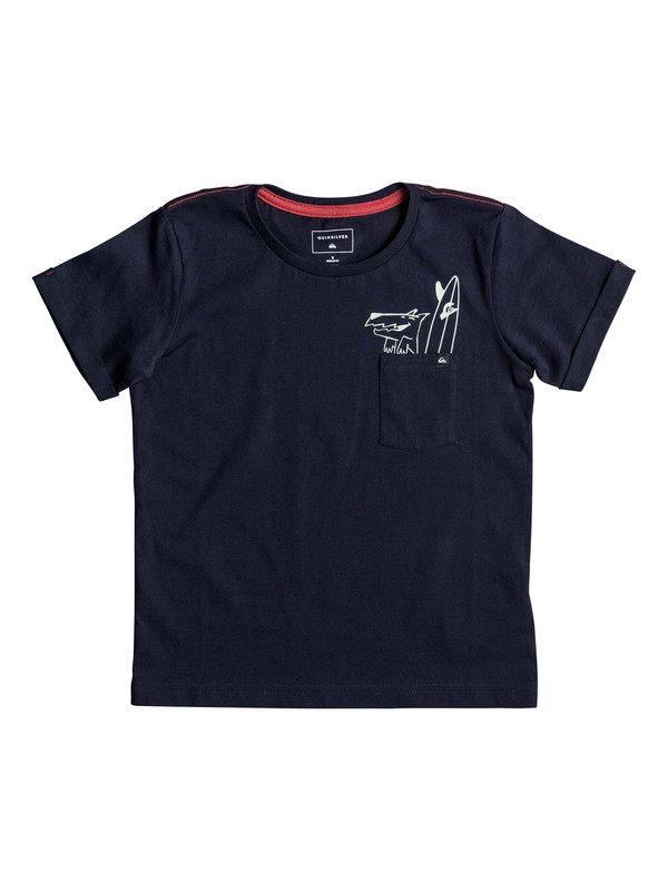 quiksilver, Classic Xray - Tee-Shirt à poche, NAVY BLAZER (byj0) 0 Classic Xray - Tee-Shirt à poche EQKZT03087 Quiksilver