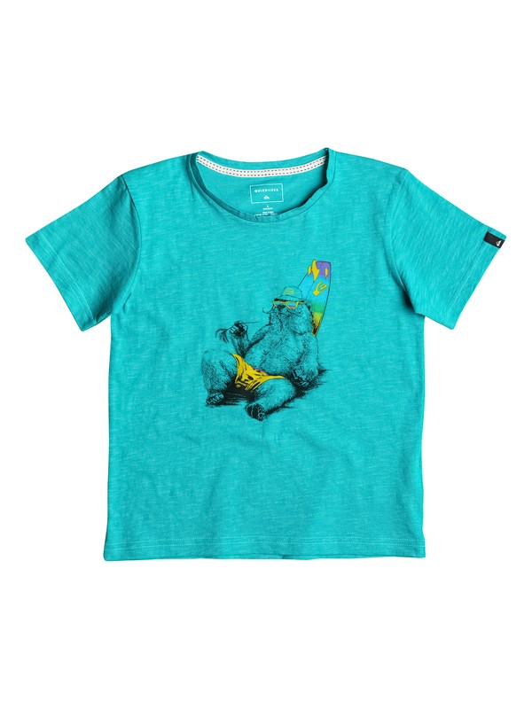 quiksilver, Slub Local Mostly - Tee-Shirt, VIRIDINE GREEN (bnf0) 0 Slub Local Mostly - Tee-Shirt EQKZT03088 Quiksilver