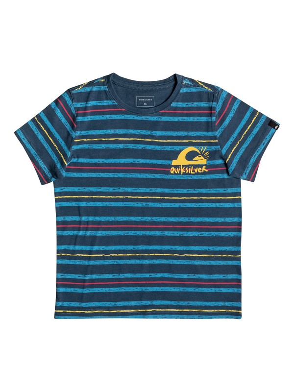 quiksilver, Logospark - Tee-Shirt, DARK DENIM (brq0) 0 Logospark - Tee-Shirt EQKZT03116 Quiksilver
