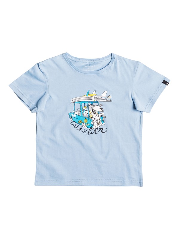quiksilver, Classic Doggy - Tee-Shirt, DUSK BLUE (bhc0) 0 Classic Doggy - Tee-Shirt EQKZT03122 Quiksilver
