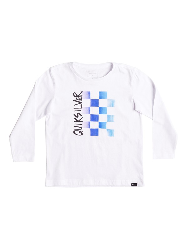 quiksilver, Classic Double Check - T-Shirt à manches longues, WHITE (wbb0) 0 Classic Double Check - T-Shirt à manches longues EQKZT03156 Quiksilver