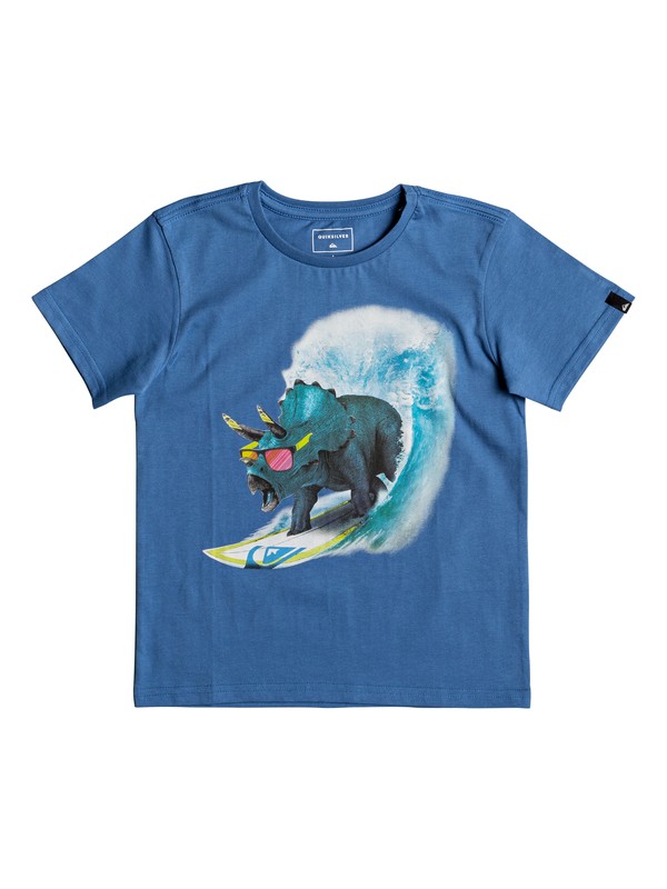 quiksilver, Classic Off - T-Shirt for Boys 2-7, BRIGHT COBALT (bpc0) 0 Classic Off - T-Shirt for Boys 2-7 Blue EQKZT03191 Quiksilver