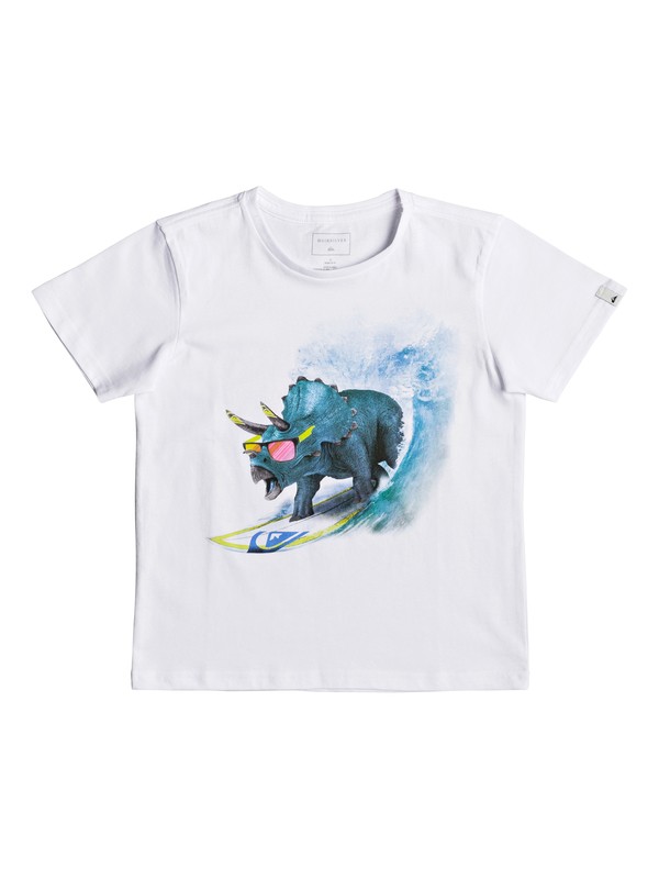 quiksilver, Classic Off - T-Shirt, WHITE (wbb0) 0 Classic Off - T-Shirt White EQKZT03191 Quiksilver