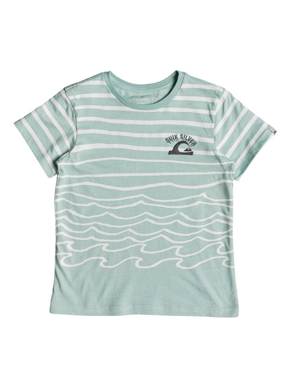 quiksilver, Super Navy - T-Shirt for Boys 2-7, BLUE HAZE (bga0) 0 Super Navy - T-Shirt for Boys 2-7 Blue EQKZT03228 Quiksilver