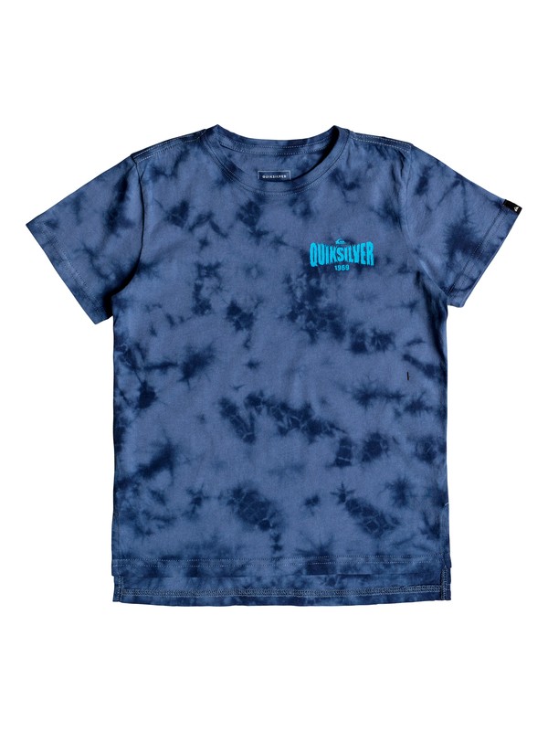 quiksilver, Boy's 2-7 Rockin Rails Tee, BIJOU BLUE (bng0) 0 Boy's 2-7 Rockin Rails Tee Blue EQKZT03229 Quiksilver