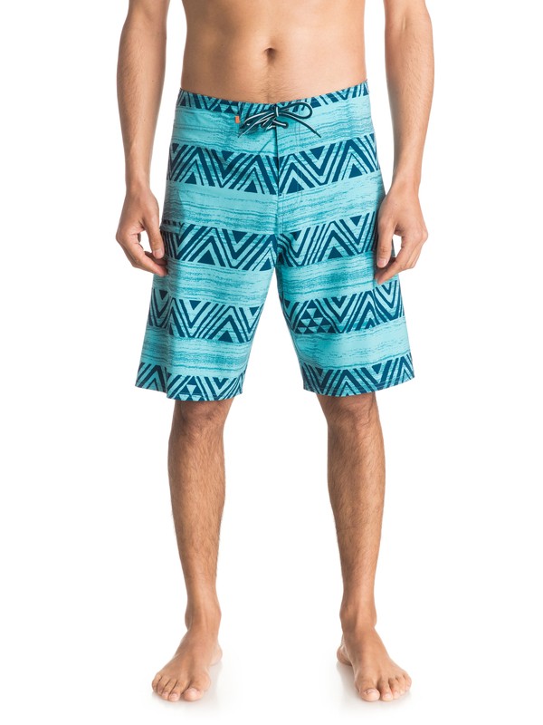 quiksilver, Waterman Tribal Stripe 20" Boardshorts, PROVENCIAL (blm0) 0 Waterman Tribal Stripe 20" Boardshorts EQMBS03005 Quiksilver