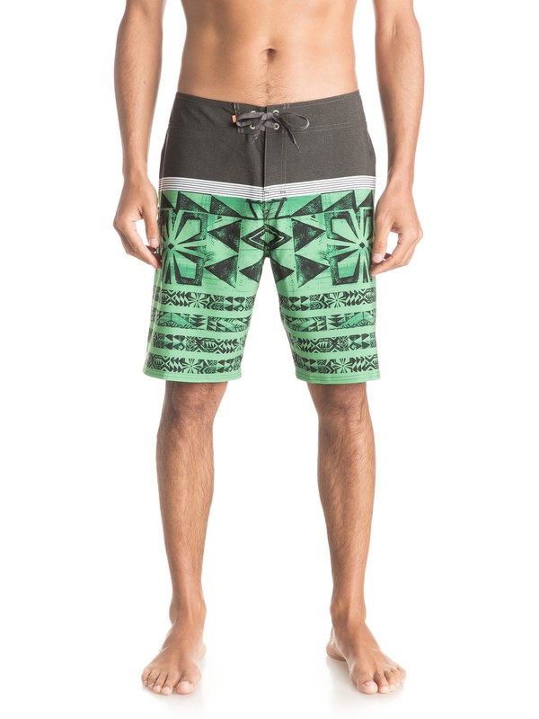 quiksilver, Waterman Ocean Warrior 20" Boardshorts, AGAVE (gly0) 0 Waterman Ocean Warrior 20" Boardshorts EQMBS03011 Quiksilver