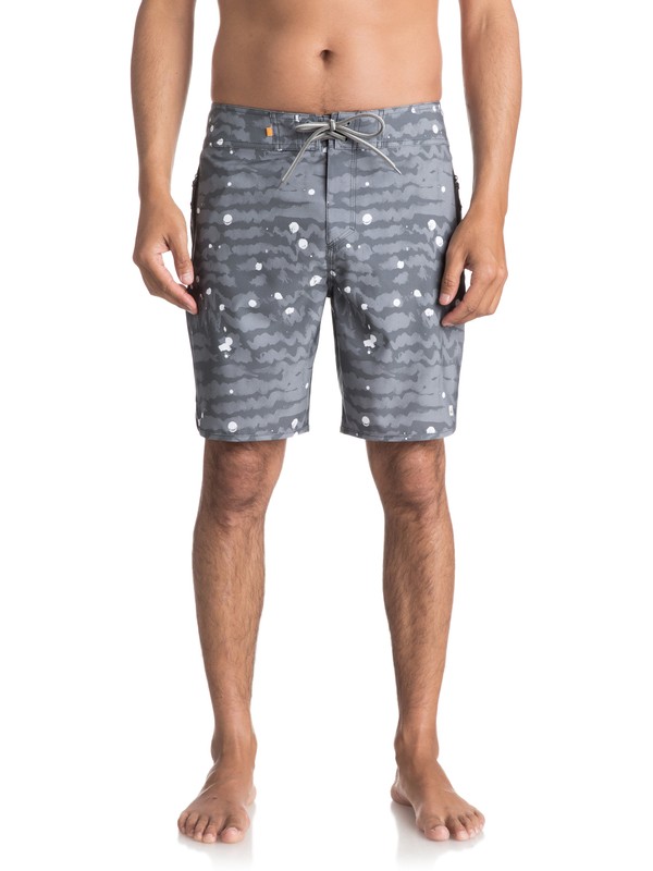 quiksilver, Waterman Deep Sea 19" - Board Shorts para Hombre, CARBON (kns0) 0 Waterman Deep Sea 19" - Board Shorts para Hombre Negro EQMBS03017 Quiksilver