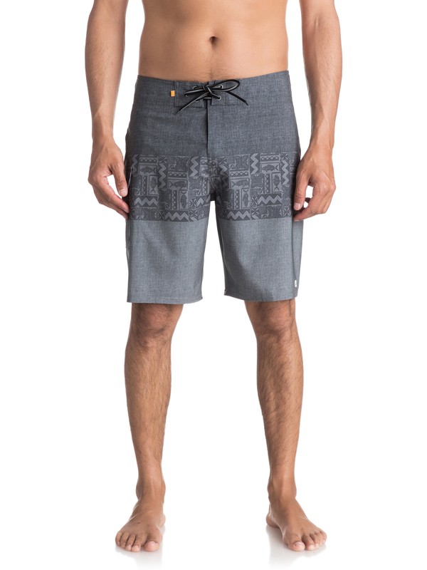 quiksilver, FAIRWAY TRI BLOCK, CARBON (kns0) 0 FAIRWAY TRI BLOCK EQMBS03019 Quiksilver