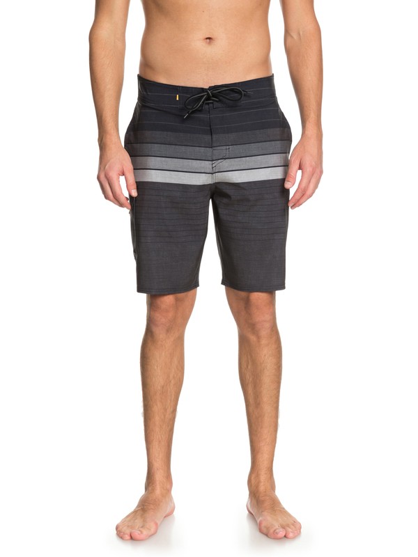 quiksilver, ADMIRAL STRIPE BOARDSHORT, BLACK (kvj0) 0 ADMIRAL STRIPE BOARDSHORT EQMBS03033 Quiksilver