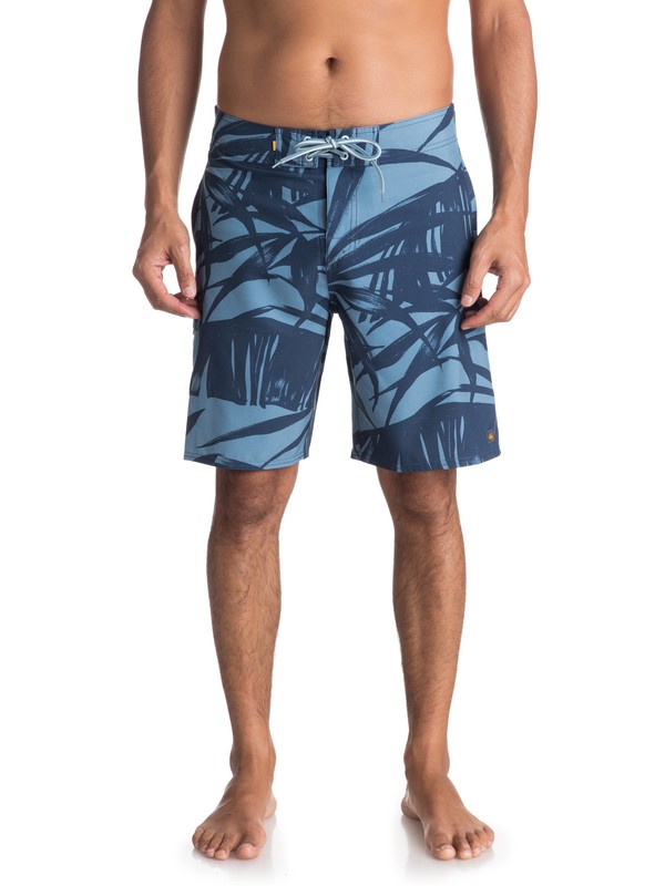 quiksilver, Waterman Wake Palm 20" - Boardshorts, BLUE SHADOW (bkq0) 0 Waterman Wake Palm 20" - Boardshorts Blau EQMBS03034 Quiksilver
