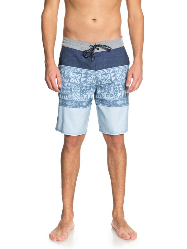 quiksilver, Waterman Liberty Triblock 20" - Boardshorts, DARK DENIM (brq6) 0 Waterman Liberty Triblock 20" - Boardshorts Blue EQMBS03038 Quiksilver