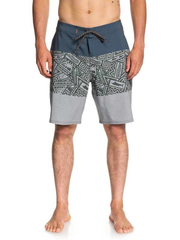 quiksilver, Waterman Liberty Triblock 20" Boardshorts, ORION BLUE (brg6) 0 Waterman Liberty Triblock 20" Boardshorts Blue EQMBS03045 Quiksilver